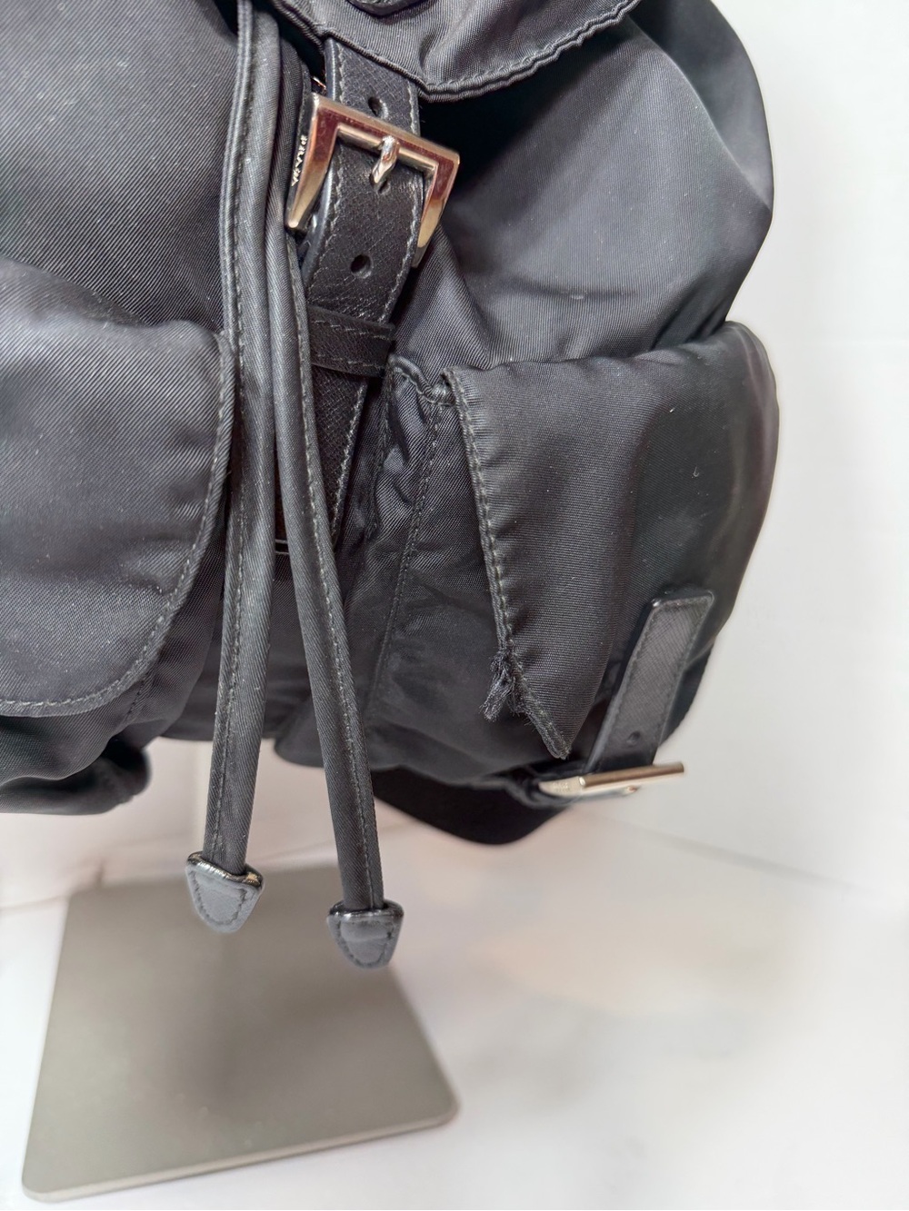 Prada Black Nylon Backpack - Sleek Everyday Carry perfect for everyday 💕💕$2555 - Picture 4 of 8